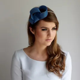 Kobaltowy fascynator