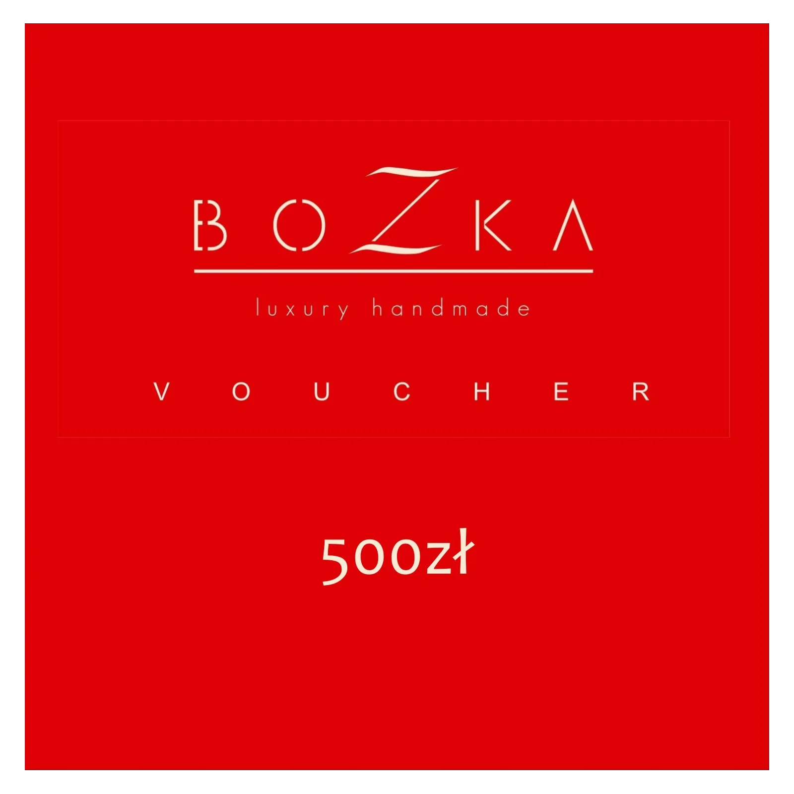 Voucher podarunkowy 500zł