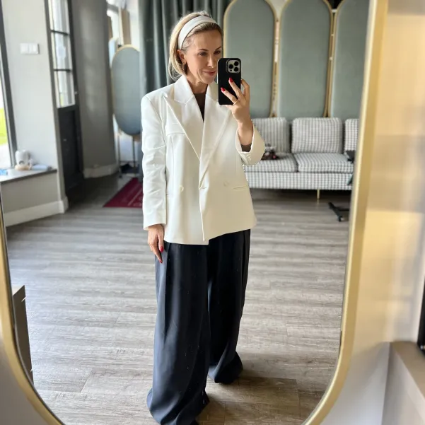 Modna kobieca opaska mascarpone.