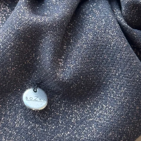 Brokatowa duża gumka scrunchie