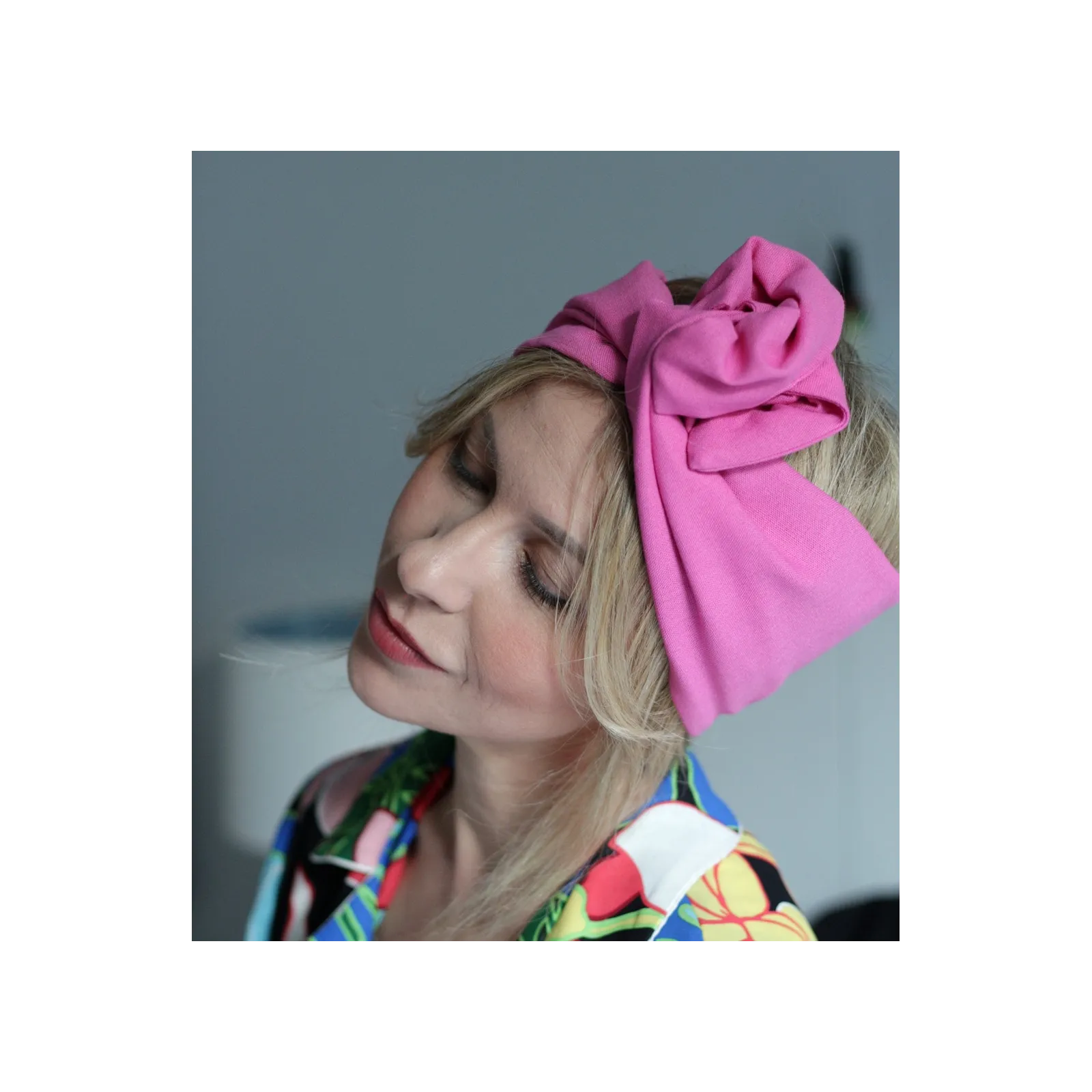 Kobiecka opaska a'la turban polskiej marki boZka.