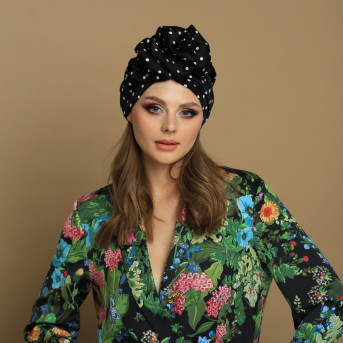Turbany na głowę damskie.