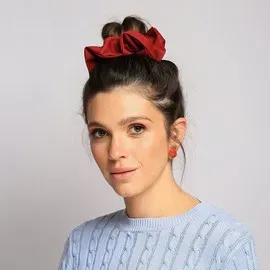 Materiałowe gumki do włosów